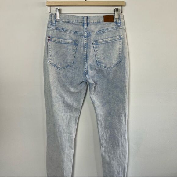 BDG Urban Outfitters Blue Acid Wash High Rise Twig Ankle Jeans Womens Size 28 - Picture 9 of 9